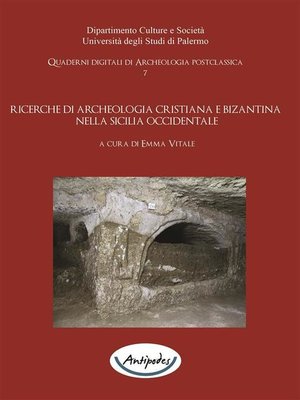 cover image of Ricerche di archeologia cristiana e bizantina nella Sicilia occidentale